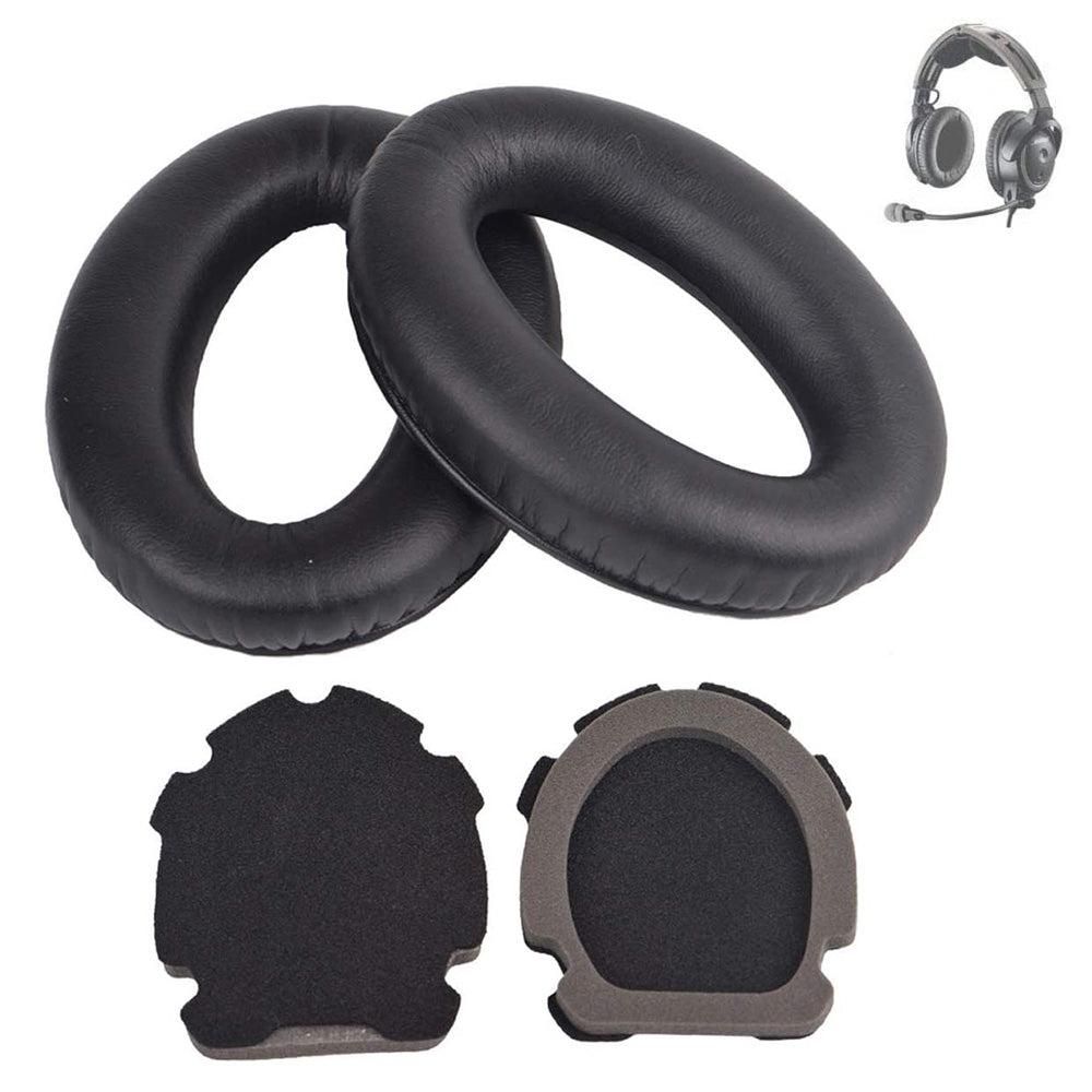 Replacement Ear Pads Cushions Compatible with BOSE Aviation Headset X A10 A20 Memory Foam Earpads Headphones