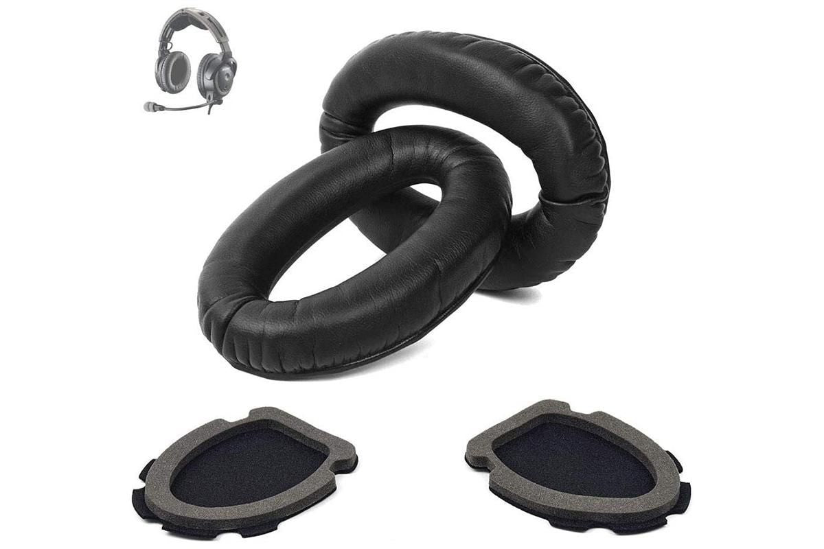 Replacement Ear Pads Cushions Compatible with BOSE Aviation Headset X A10 A20 Memory Foam Earpads Headphones