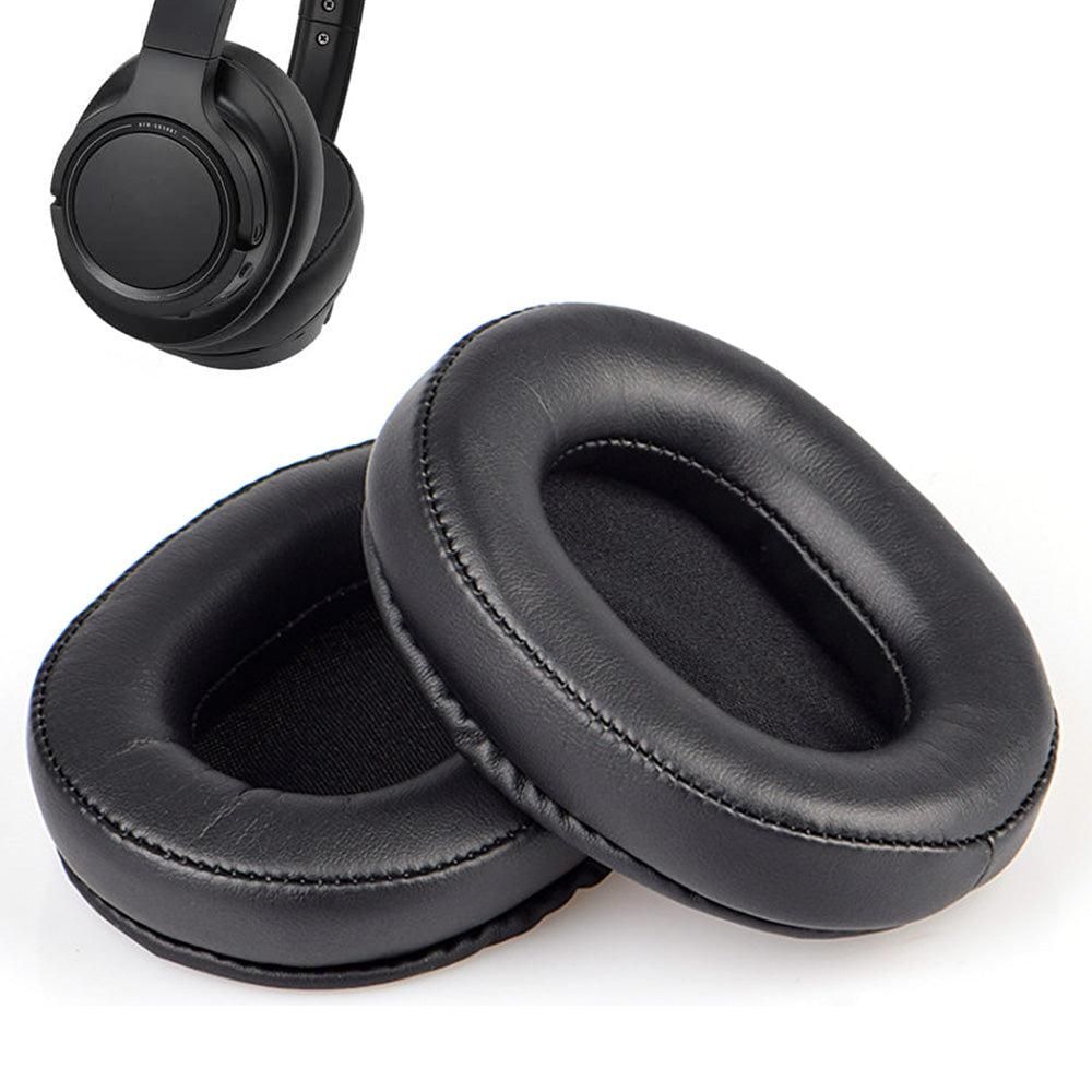 Soft Replacement Ear Pads Cushion Compatible with Audio Technica ATH MSR7b M50 M40 M30 M20X Black