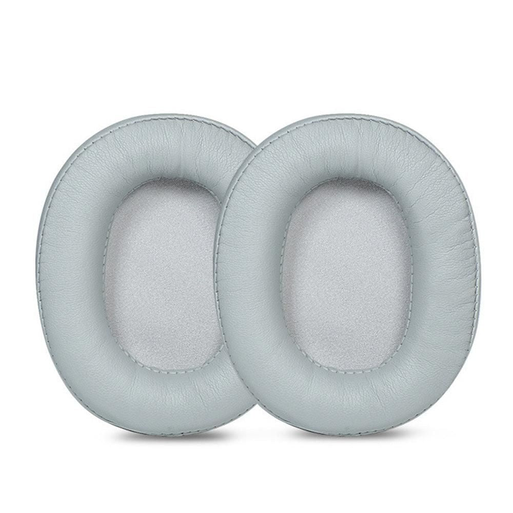 Soft Replacement Ear Pads Cushion Compatible with Audio Technica ATH MSR7b M50 M40 M30 M20X White