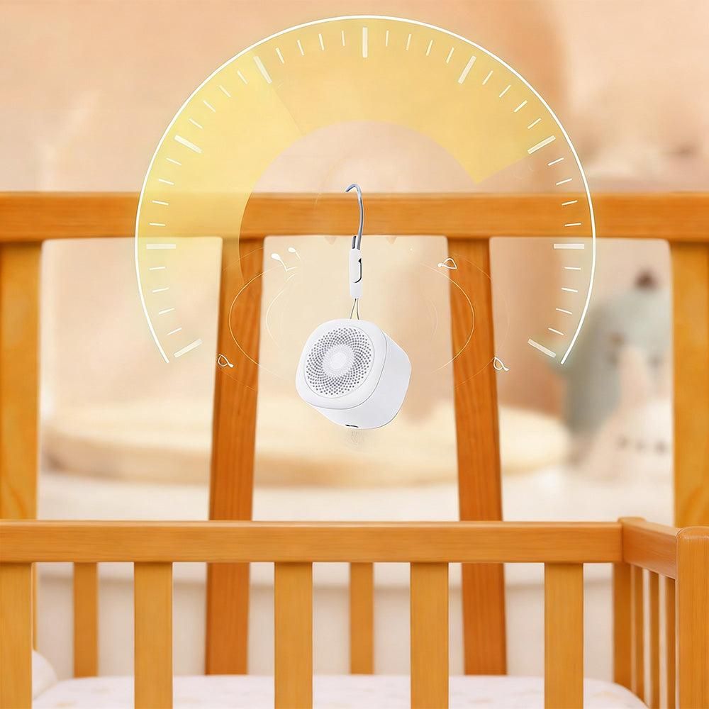 Travel White Noise Sound Machine with 10 Sounds Portable for Sleeping