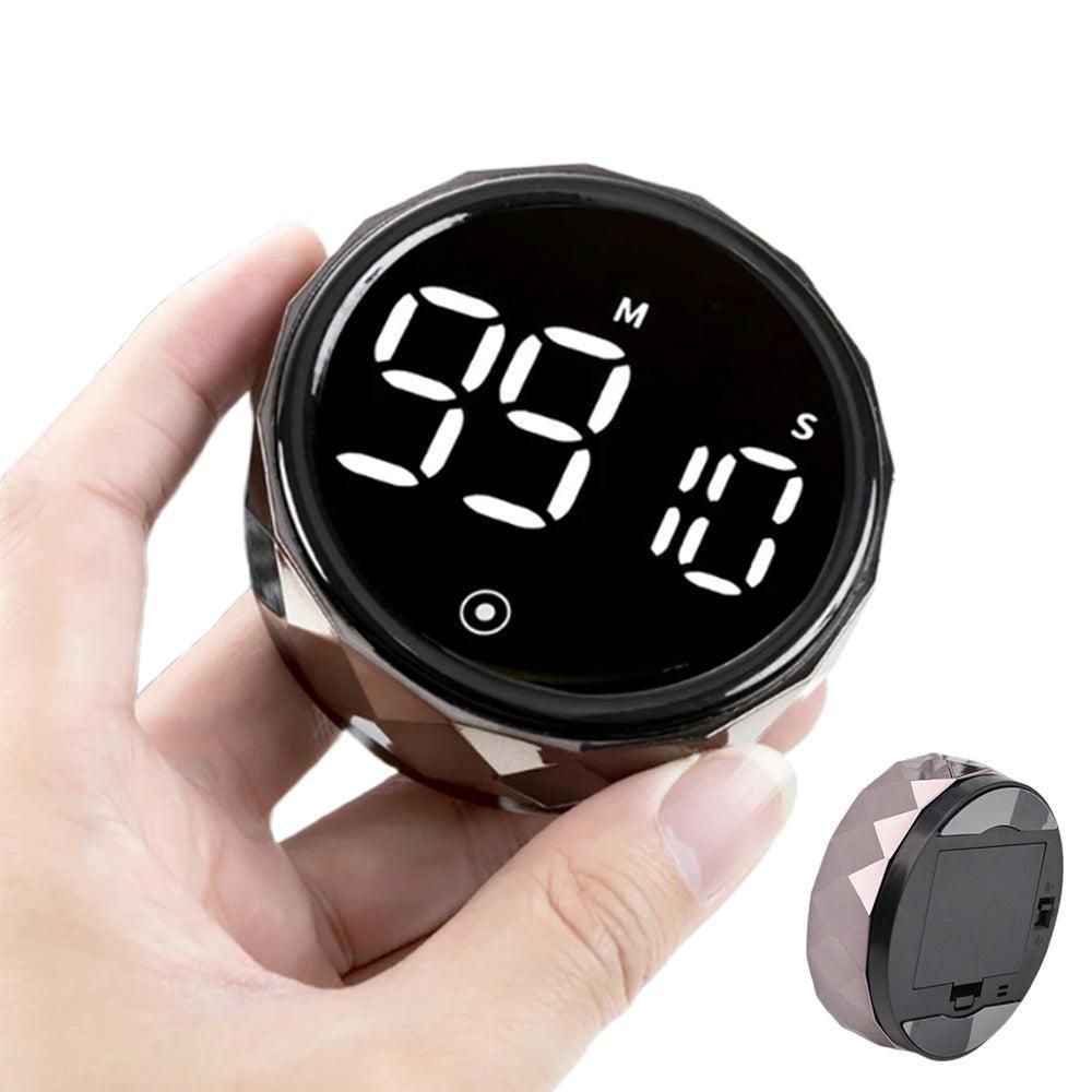 Digital Display Kitchen Timer Countdown Countup Cooking Alarm Rose Gold