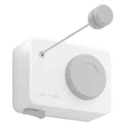 Retractable Clothes Line Wall Mounted Laundry Line for Indoor Balcony White