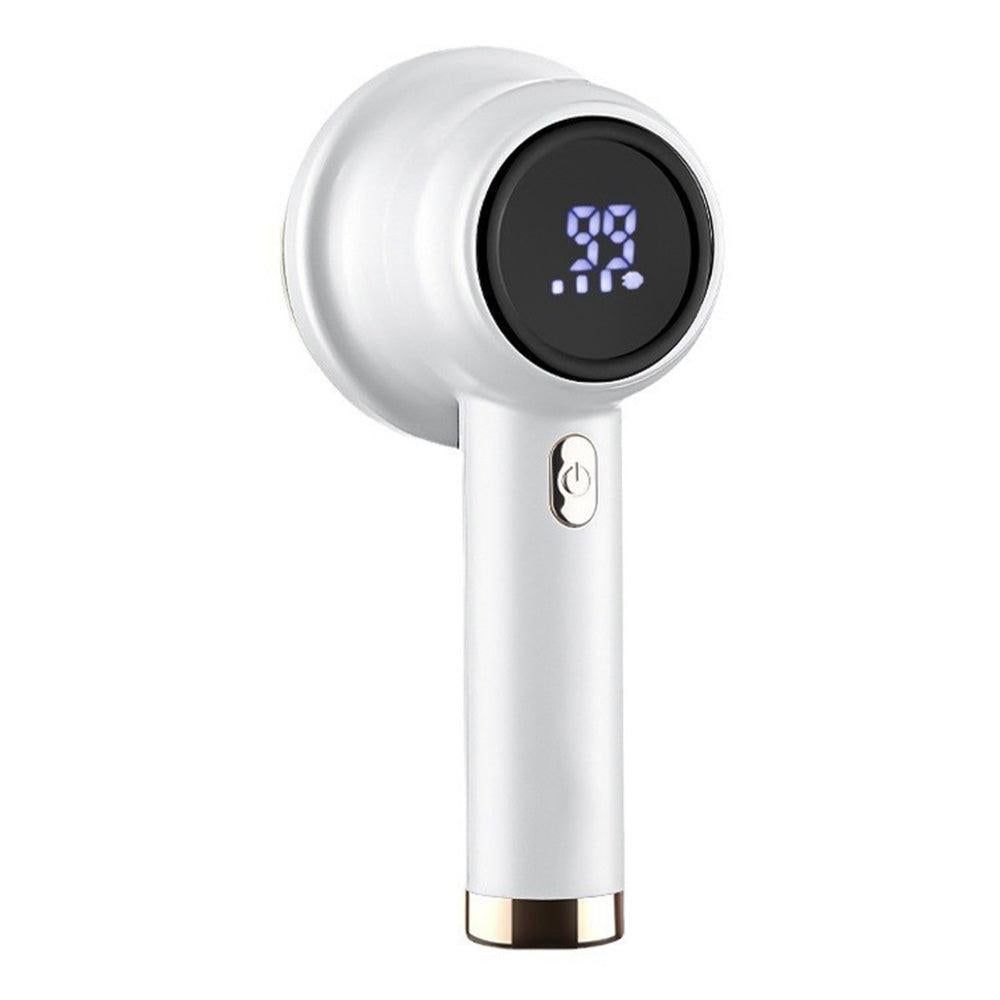 Fabric Shaver Lint Remover Rechargeable Electric Portable Sweater Defuzzer with 3 Speeds White