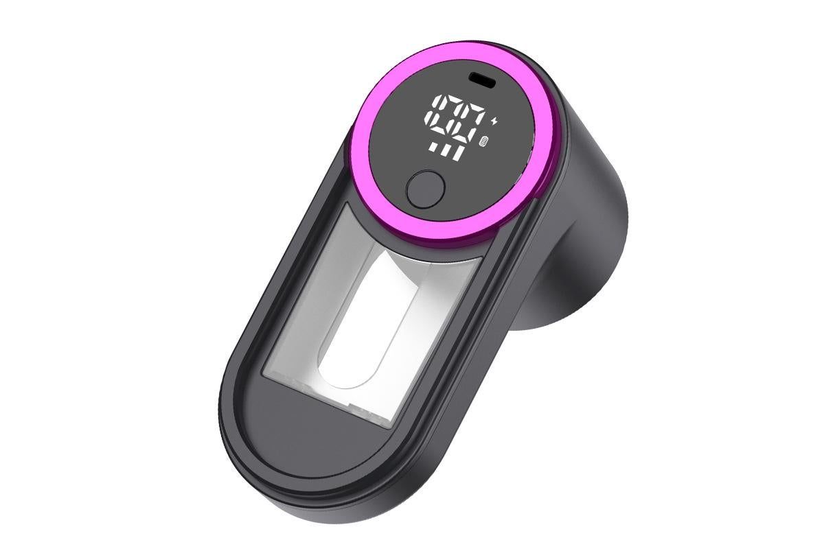 Fabric Shaver Lint Remover Rechargeable Electric Portable Sweater Defuzzer with 3 Speeds Purple