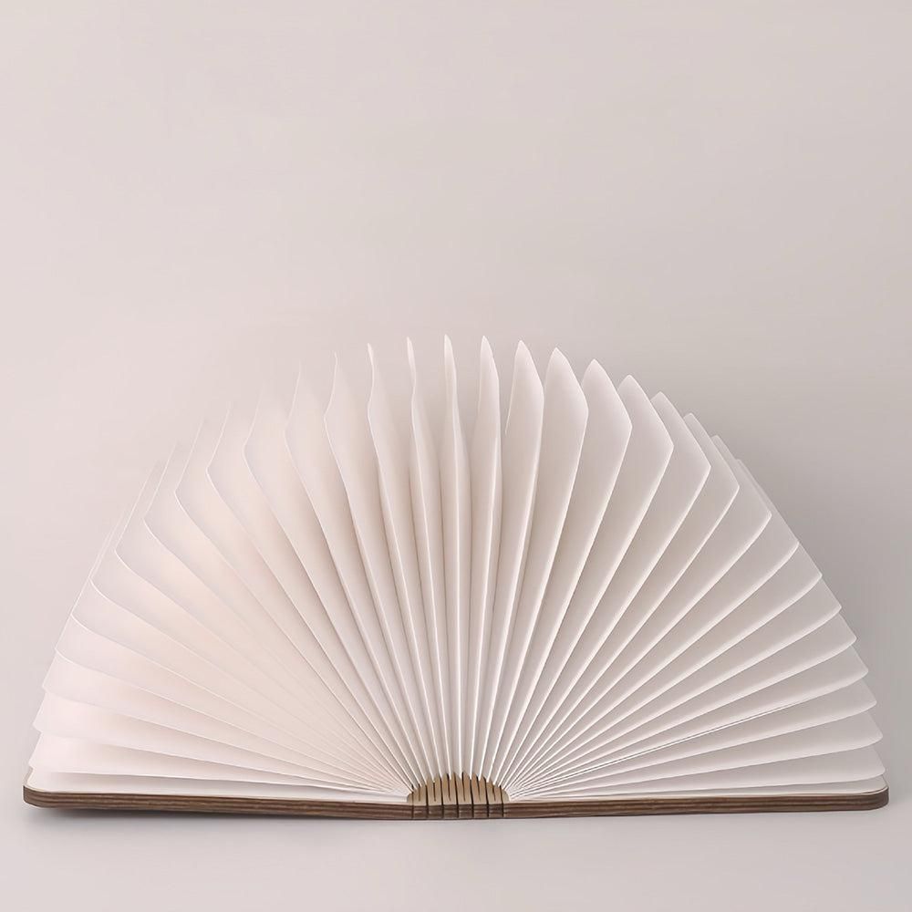 Foldable LED Book Lamp USB Rechargeable Creative Table Lamp Beige