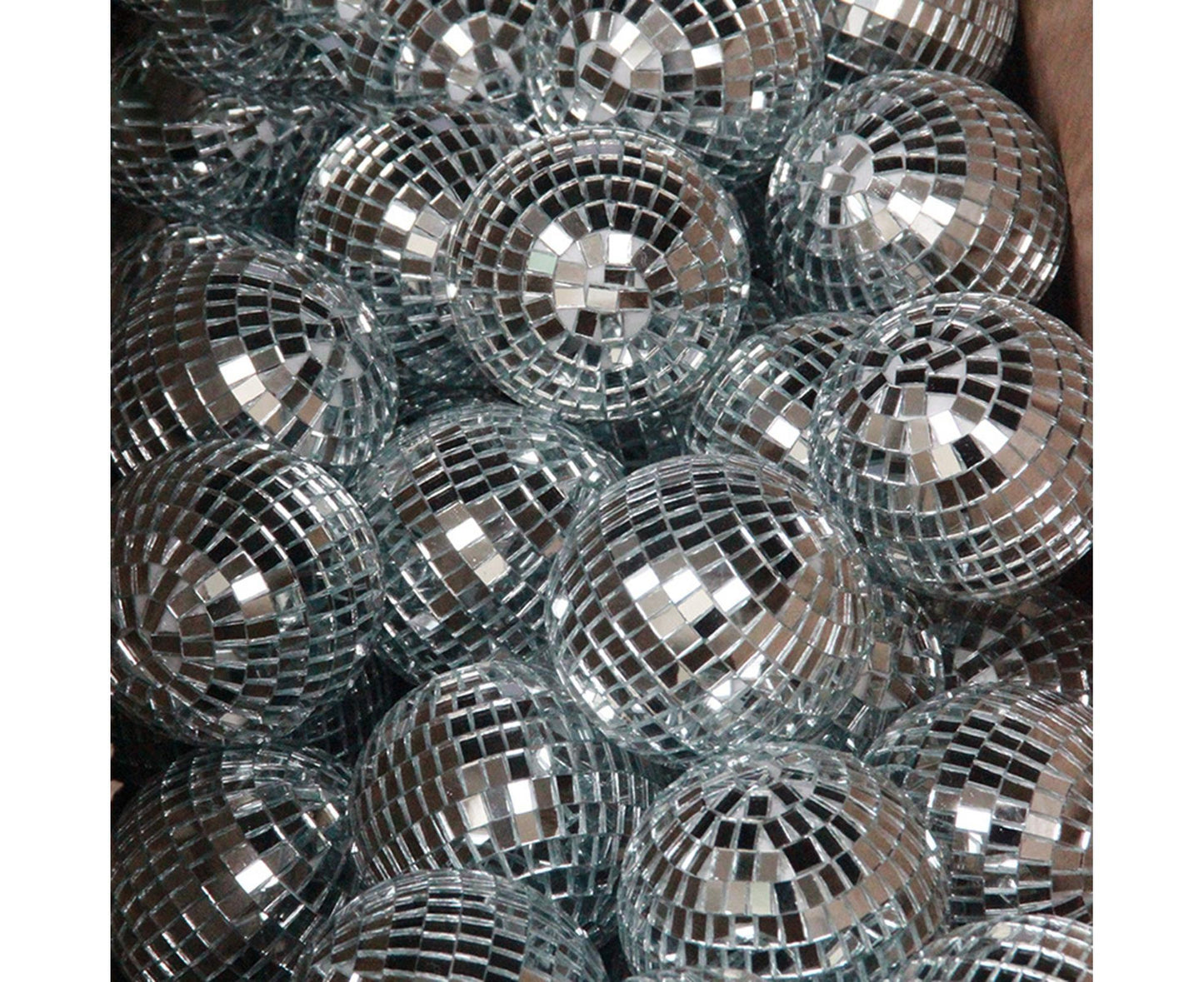 Silver Reflective Balls-Silver 10cm