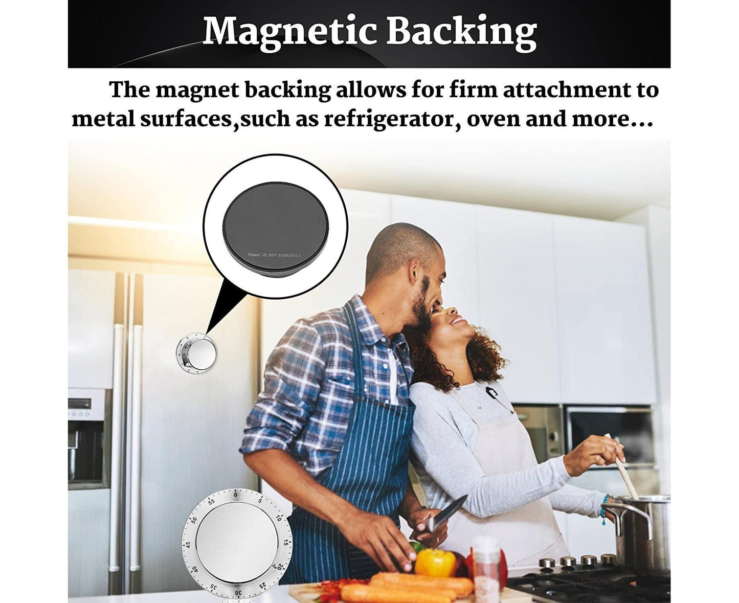 Chef Cooking Timer - Loud Alarm - Mechanical