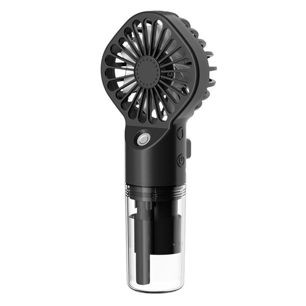 Handheld Misting Fan - Portable Rechargeable Spray Cooling Fan for Home & Office White