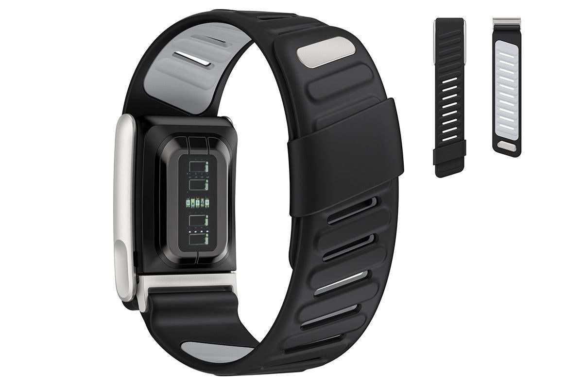 Silicone Sport Band for Whoop 5.0 Waterproof Replacement Wrist Strap Black