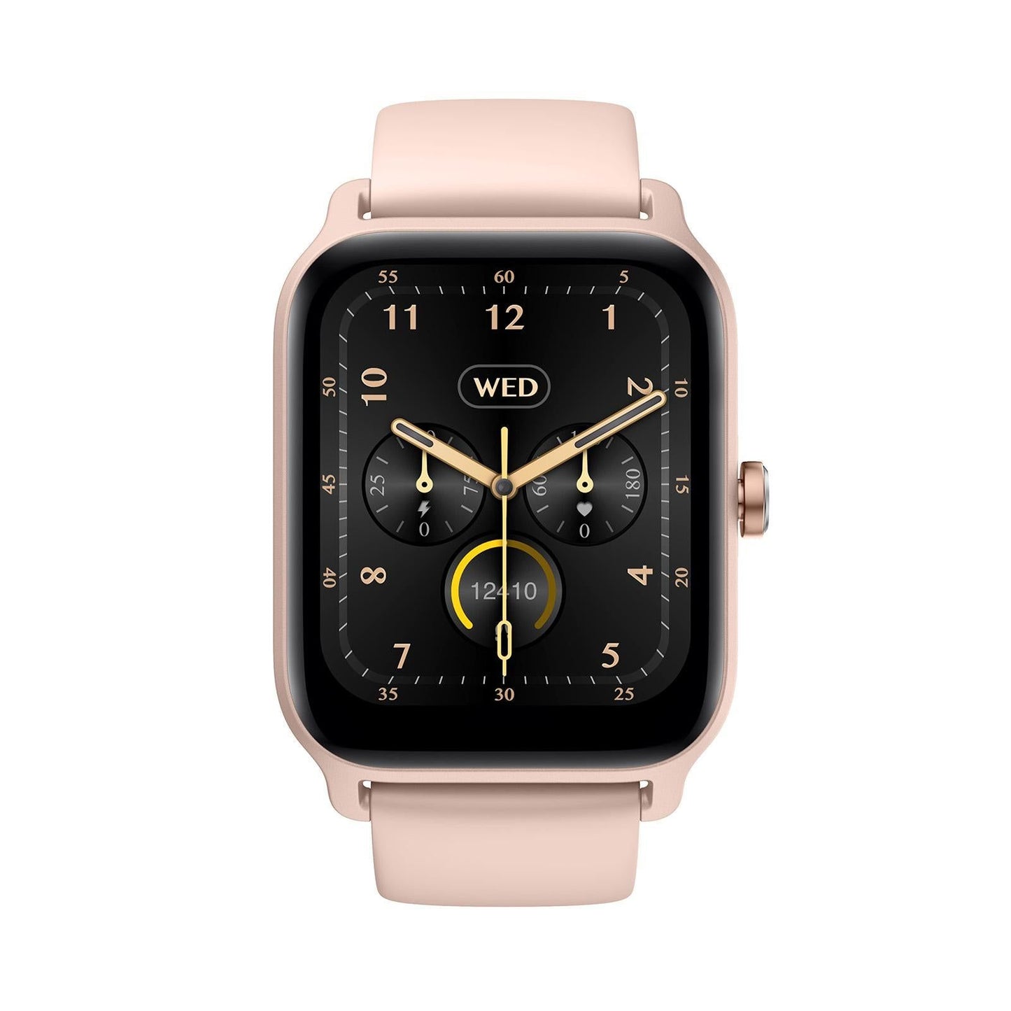1.8inch Smart Watch IP68 BT5.3 for Android iOS with Heart Rate Monitoring Exercise Records 1pc（Pink）