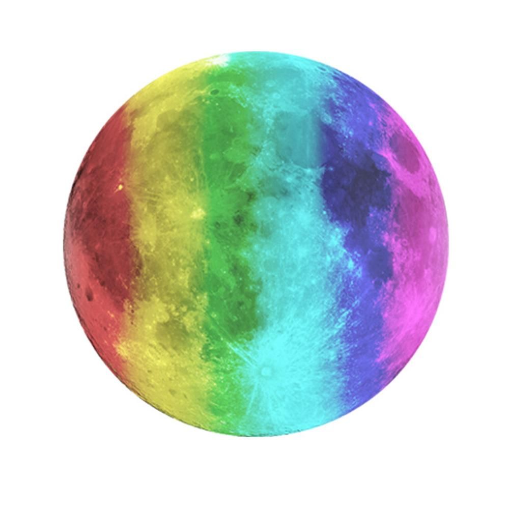 30X30CM Glow in The Dark Stars and Moon for Ceiling Decorations Glow Wall Stickers -Multi