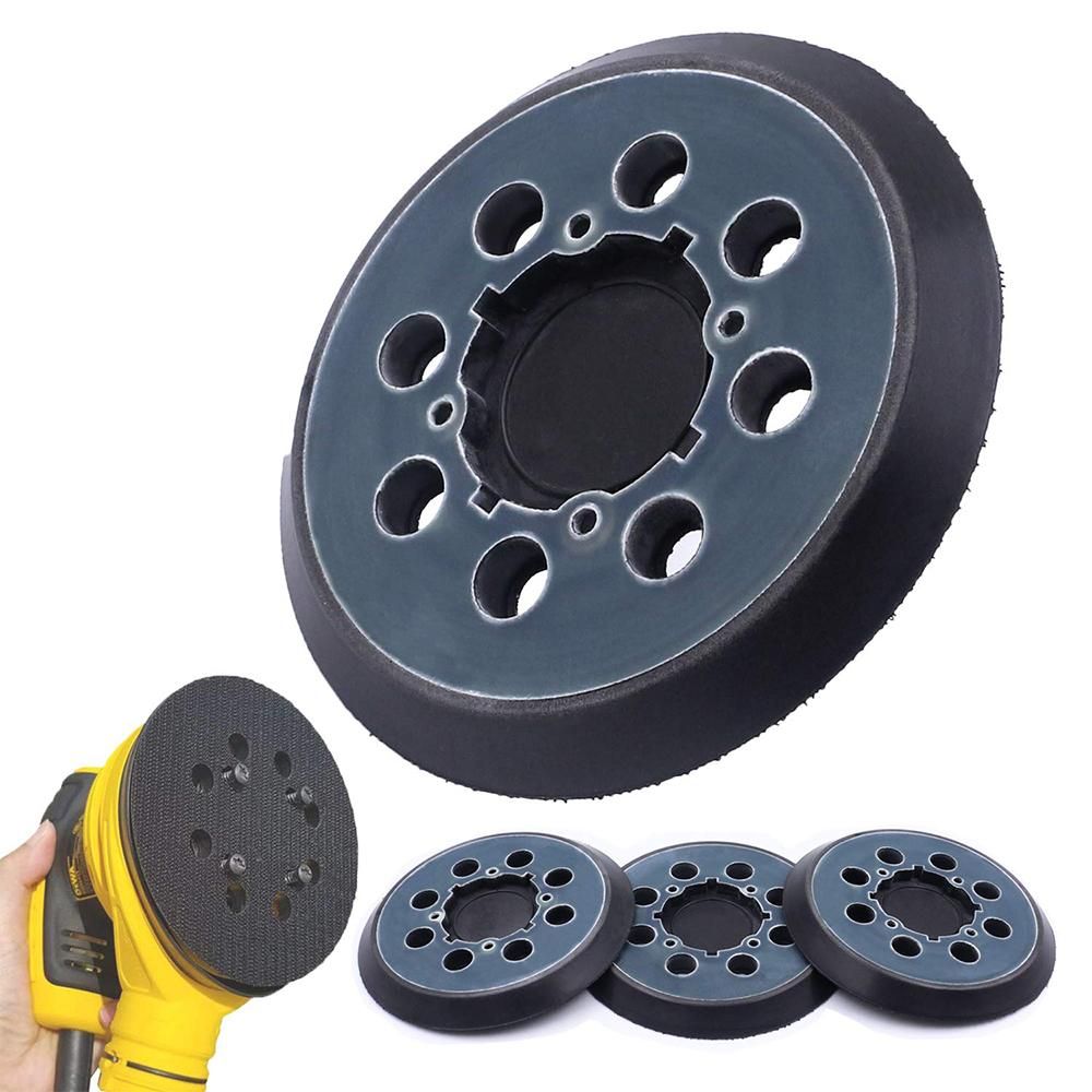4pcs Replacement Sanding Pads compatible with DeWalt 5 inch 8 Hole Hook and Loop