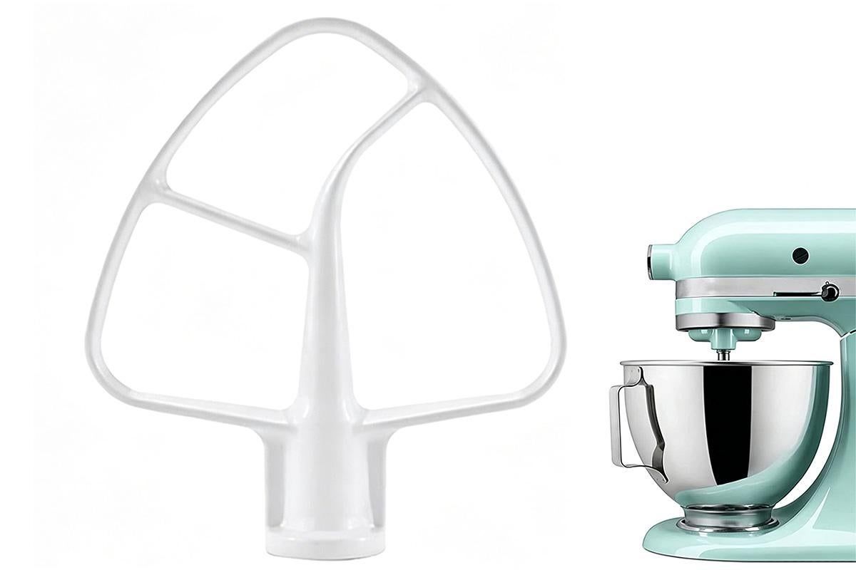 Coated Flat Beater for KitchenAid 4.5-5QT Tilt Head Stand Mixer For K5AB K5SS