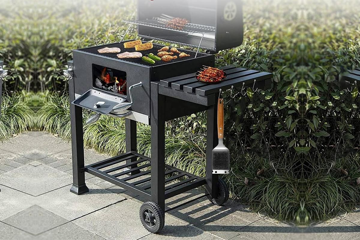 Grill Brush and Scraper for Barbecue Grill Brush for Outdoor Grill