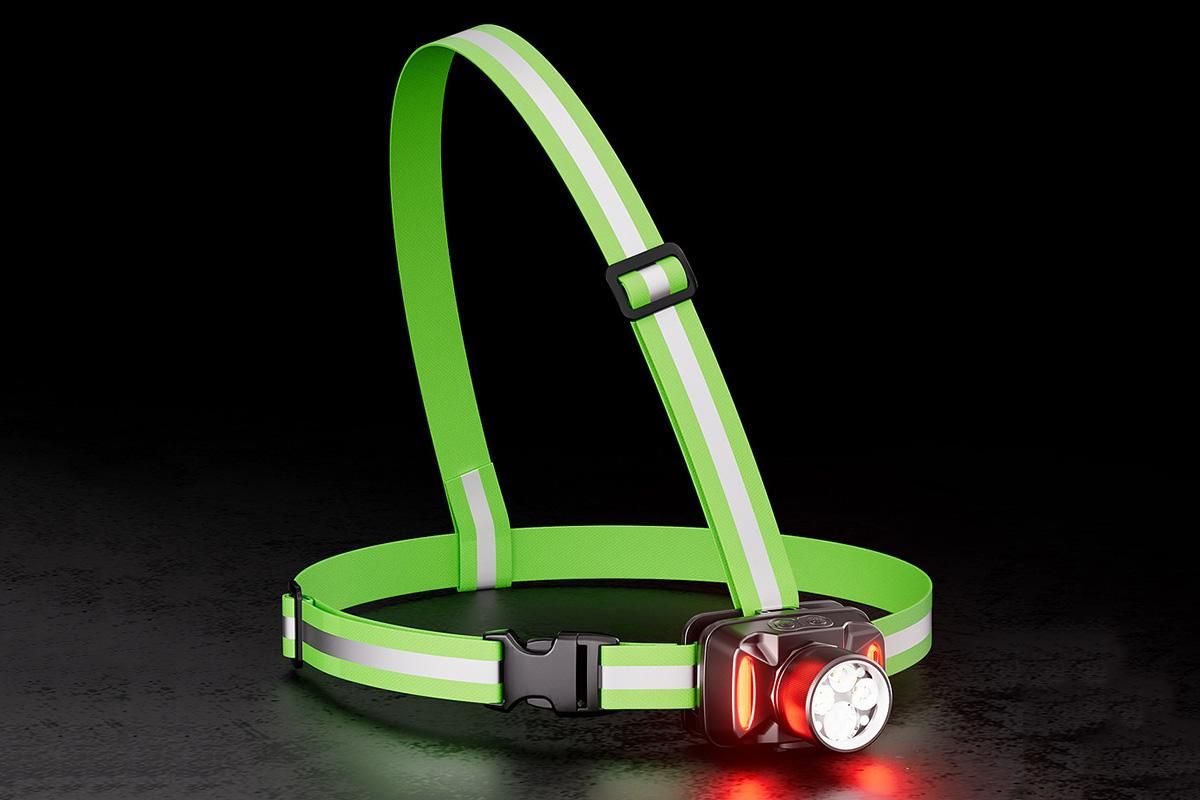 Running Lights for Runners Reflective Running Vest for Night Walking Cycling