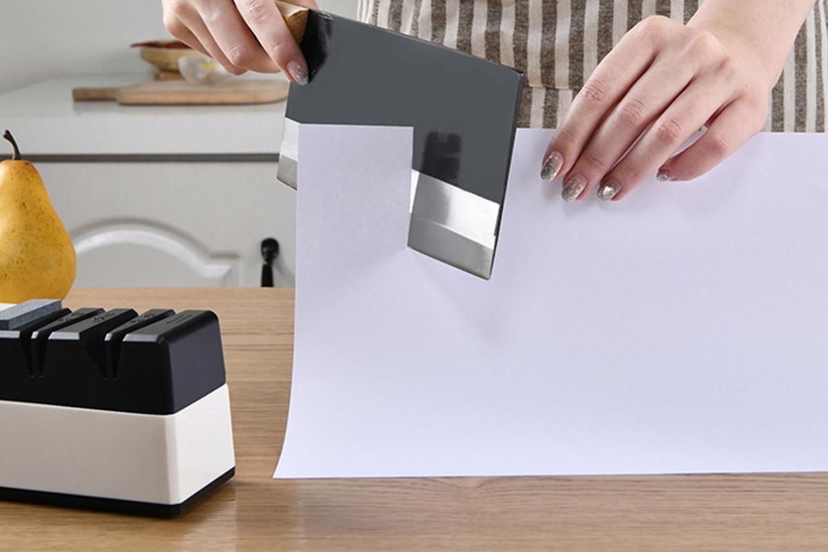 USB Charging Electric Knife Sharpener Professional 4 Stage Chef Knife Sharpening Tool