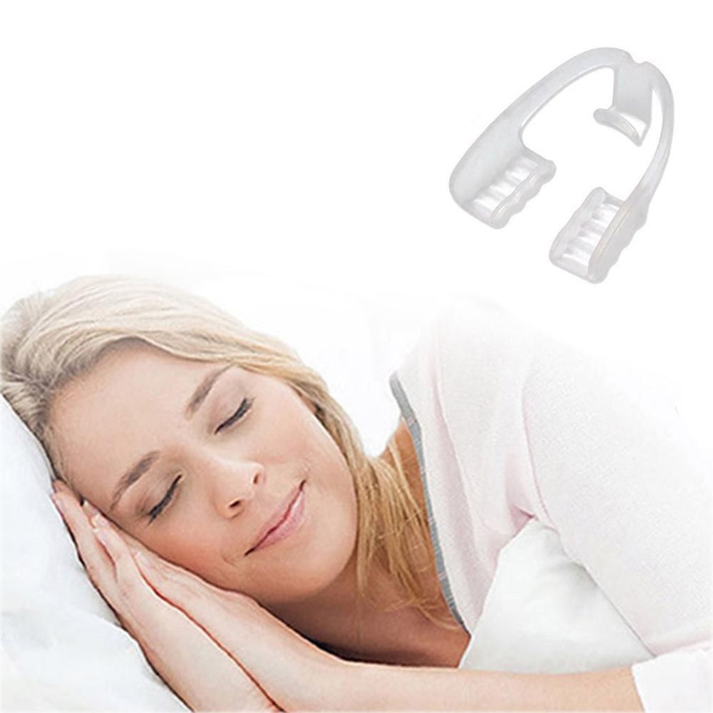 2pcs Anti Snore Mouth Guard Sleep Mouthguard Teeth Grinding Guard Dental Clenching Protector