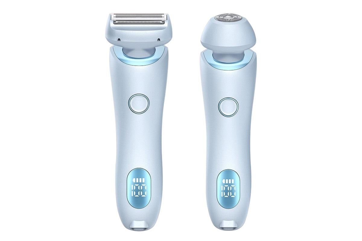2Pcs Dusk Glide Pro 3.0 Dusk Razor For Women Electric Waterproof Shaver Duskofficial Razor-Blue