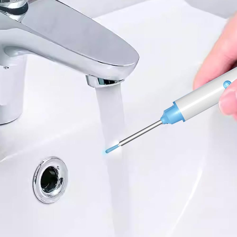 2pcs Ear Wax Removal Visual Ear Cleaner Tool Kit Ear Cleaning Scope Set-White