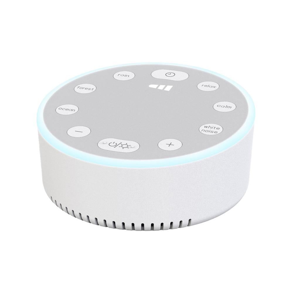 2pcs Sound Machine White Noise Sleeping Machine Soothing Sound Night Light