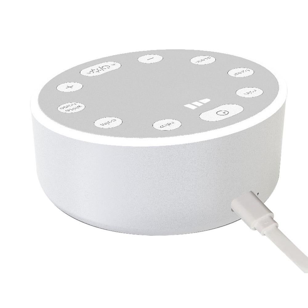 2pcs Sound Machine White Noise Sleeping Machine Soothing Sound Night Light