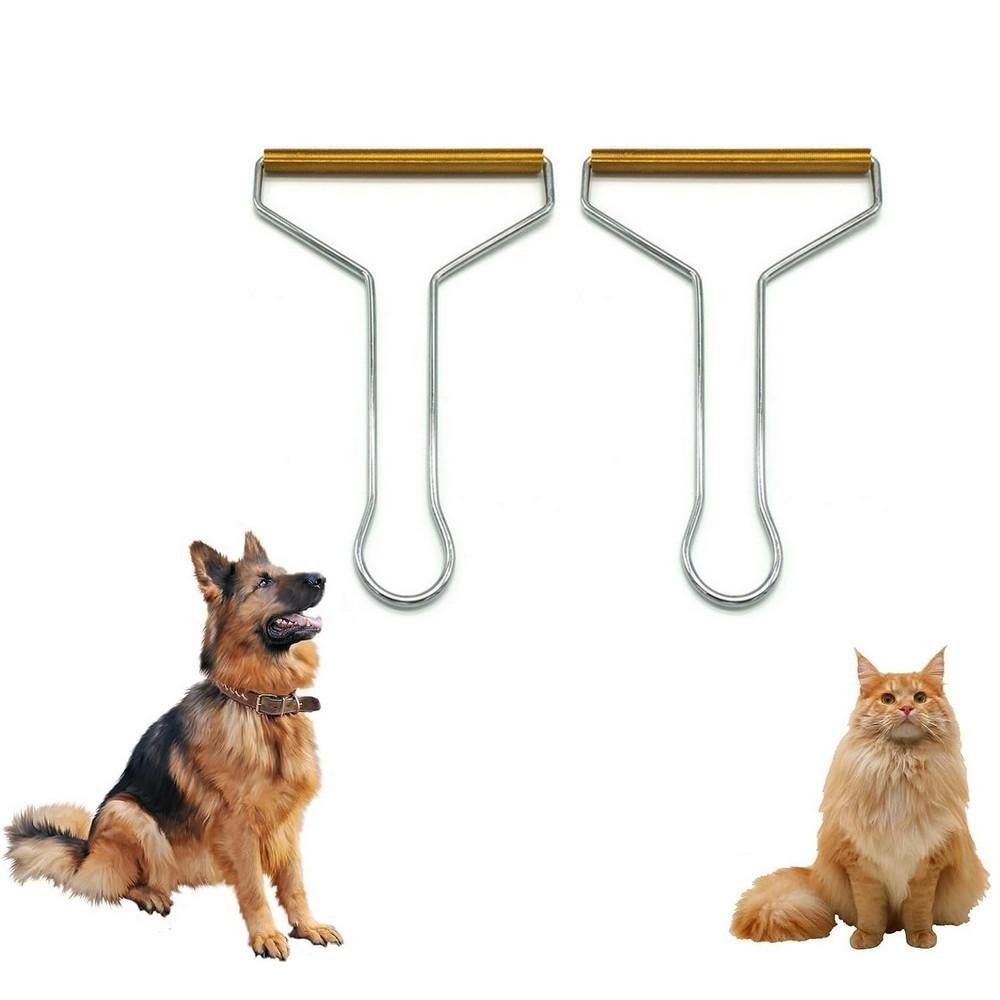 2Pcs Portable Lint Cleaner Fabric Lint Cleaner Pro Pet Hair Remover for Sofa Clothes Carpet