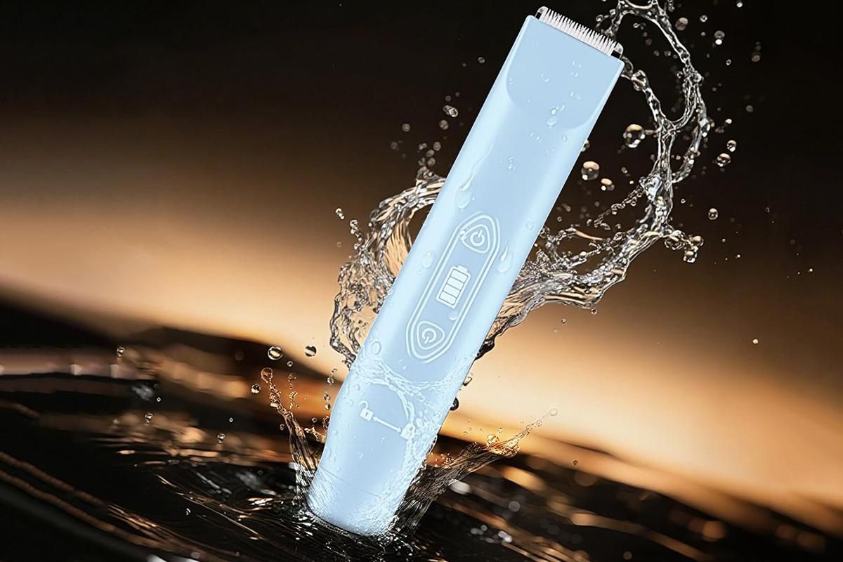 3-in-1 Electric Shaver Nose Hair Trimmer for Face Body Bikini Underarm and Legs - Sky Blue