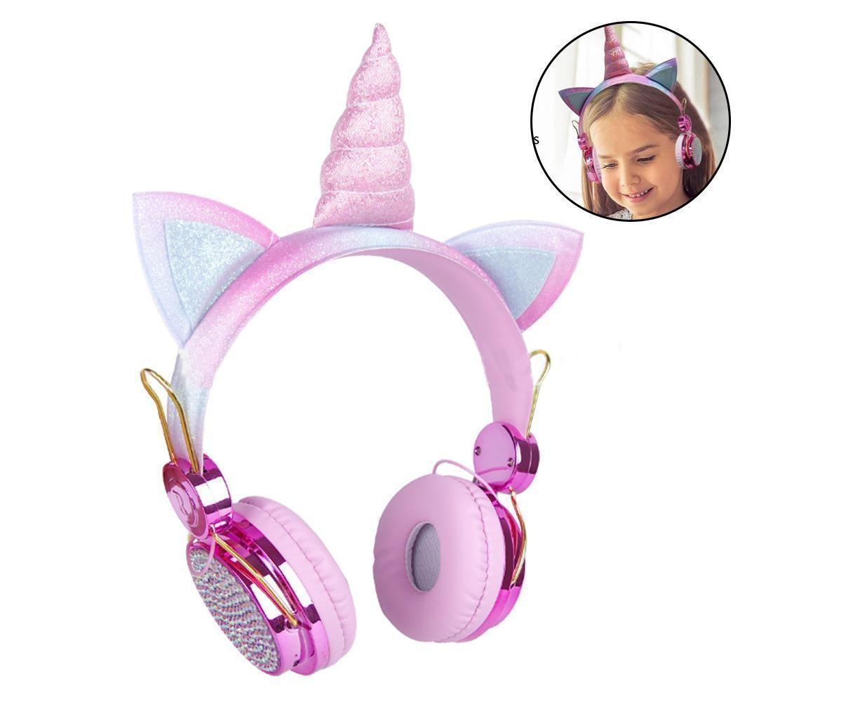 Wireless Headphones - Adjustable Headband - Bluetooth Over On-Ear Headset