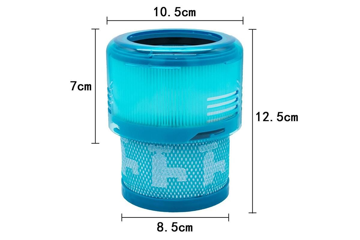 2Pcs Gen5 HEPA Filter Replacement Compatible with Dyson Gen5detect Absolute