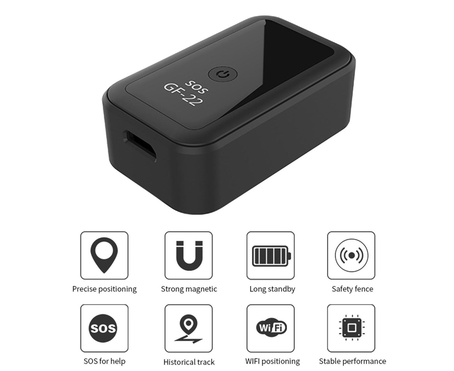GF-22 Locate Locator Wireless Intelligent Precise Positioning Car Motorcycle Anti-theft Tracker