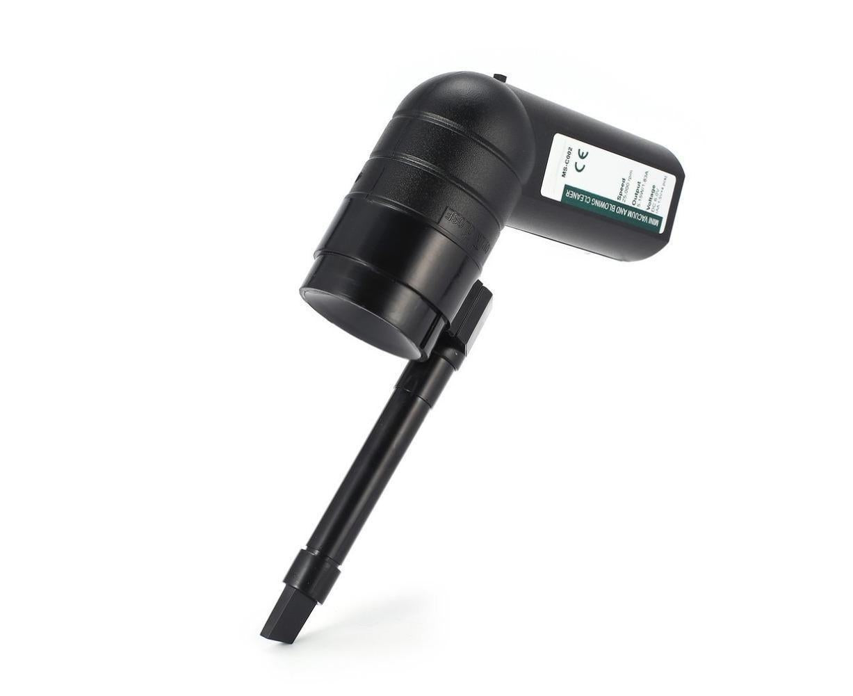 25000rpm Mini Blower Vacuum Cleaner Cleaning Tool for PC Keyboard Laptop Printer - Black