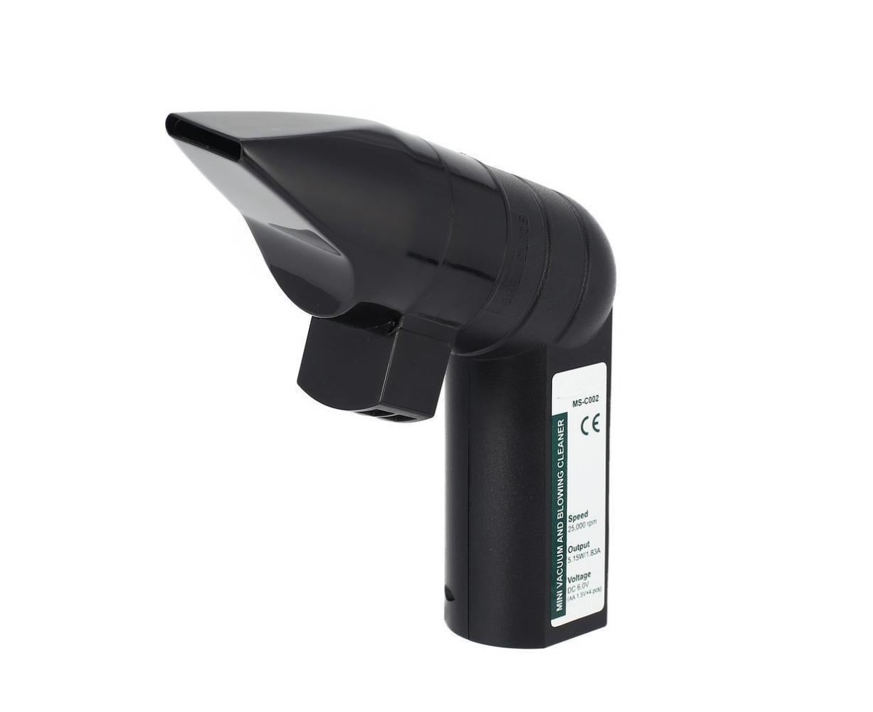 25000rpm Mini Blower Vacuum Cleaner Cleaning Tool for PC Keyboard Laptop Printer - Black