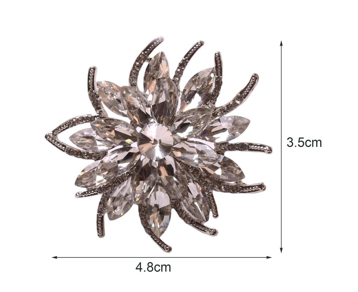 6Pcs Napkin Rings Vintage Delicate Alloy Lotus Flower Table Napkin Buckle for Home-Silver