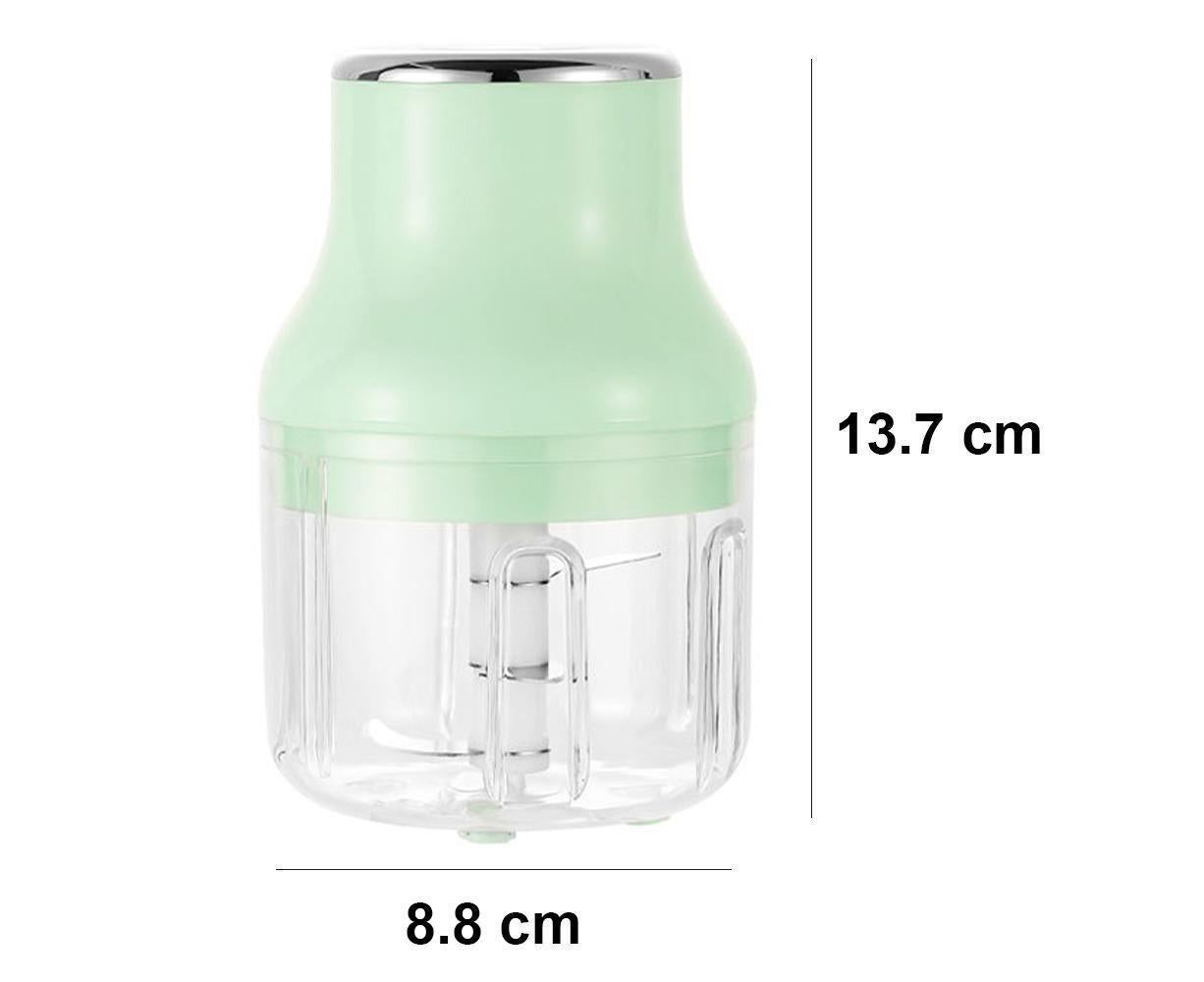 Mini Electric Garlic Chopper - Vegetable Grinder - Blender
