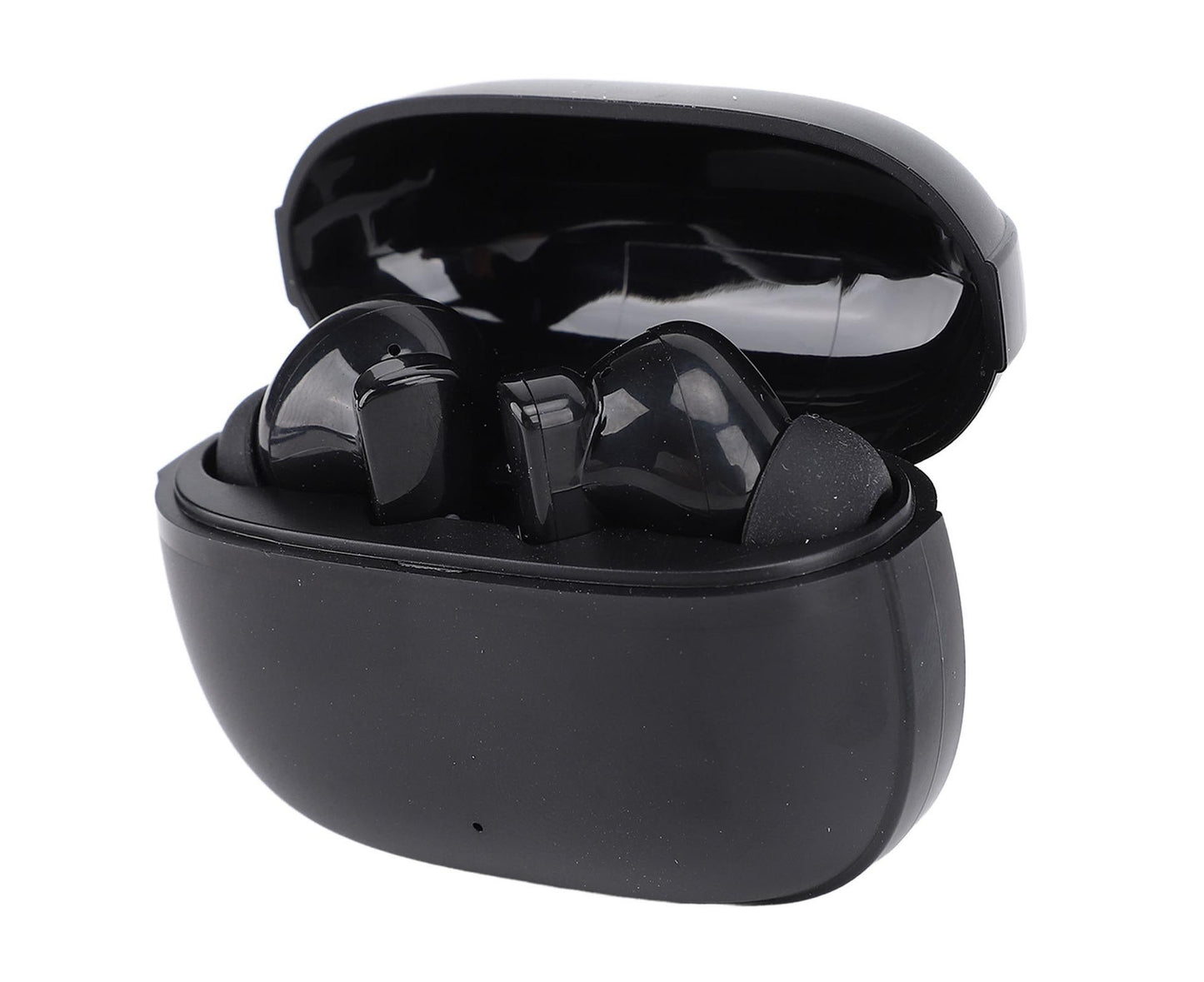 Language Translator Earbuds 144 Online Translation Languages Bluetooth 5.3 Wireless Music Device with APP for Business Travel Black