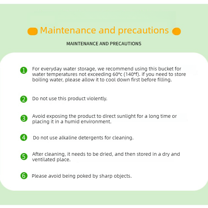 8L Large-Capacity Foldable Outdoor Water Bag,Built-in Faucet, Portable Camping and Travel Water Bag - Green