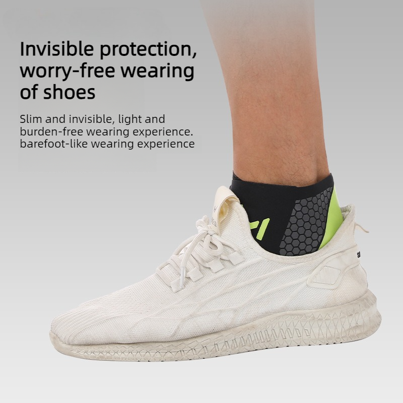 2-Pack Adjustable Compression Ankle Braces, Lightweight and Twist-Resistant - Gray