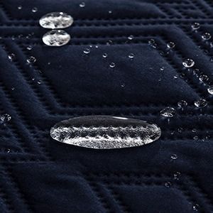 Waterproof and Non-Slip Single Armchair Cushion, Pet-Resistant and Machine-Washable Sofa Cover - Navy Blue
