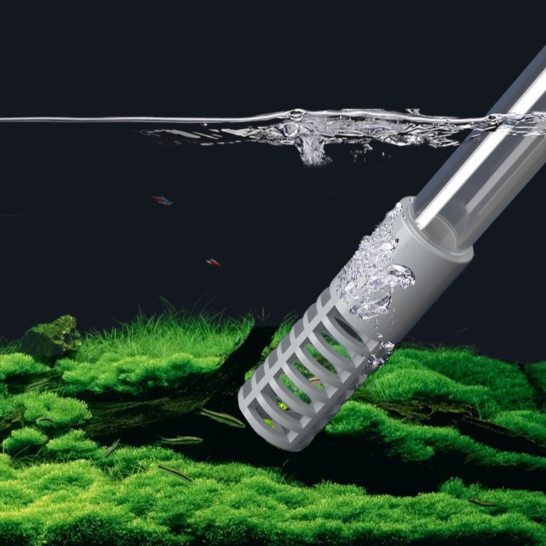 3-in-1 Aquarium Water Change Tool: Sand Cleaning / Waste Removal / Water Change, Siphon Pump - 2.2 m