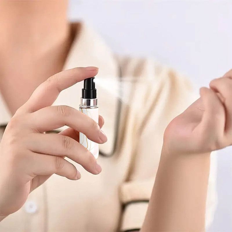 3-Pack - 5ml Portable Perfume Refill Bottles, Bottom-Fill Leak-Proof Travel Spray Bottles - Starry Blue