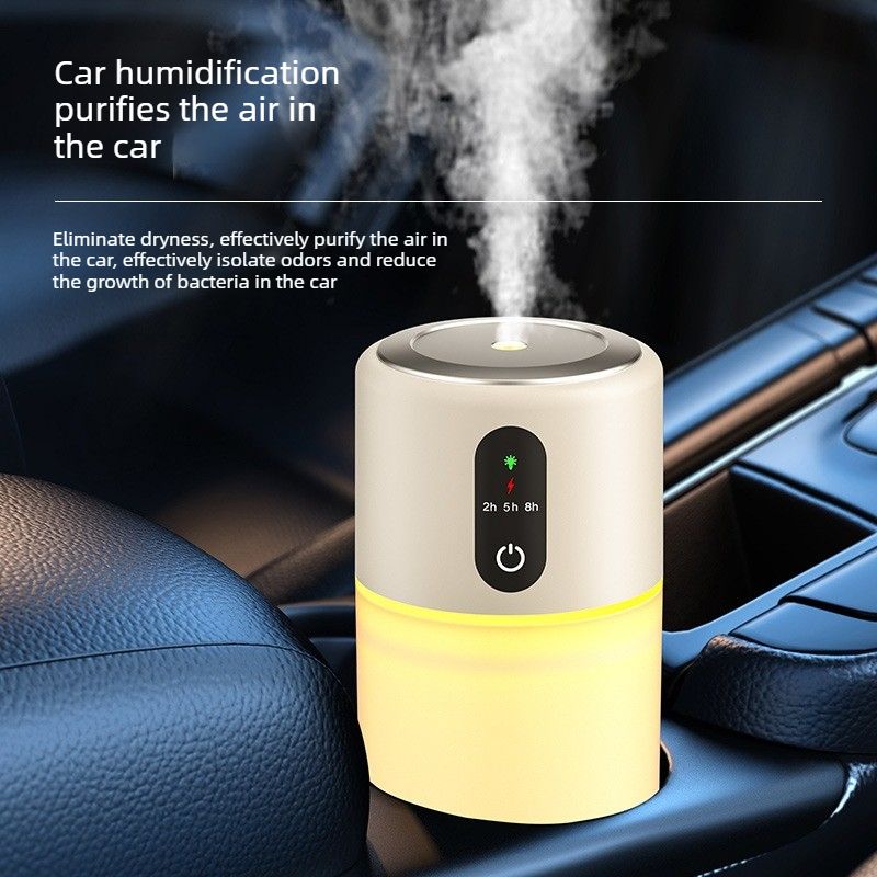 Portable Air Humidifier - Replenishing Moisture, Silent, Suitable for Office Desk and Bedroom