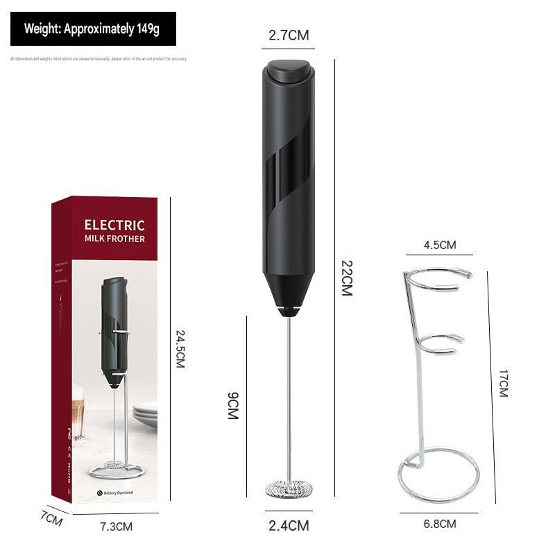 Electric Milk Frother – Egg Beater, Whisk, Cream & Coffee Foam Maker