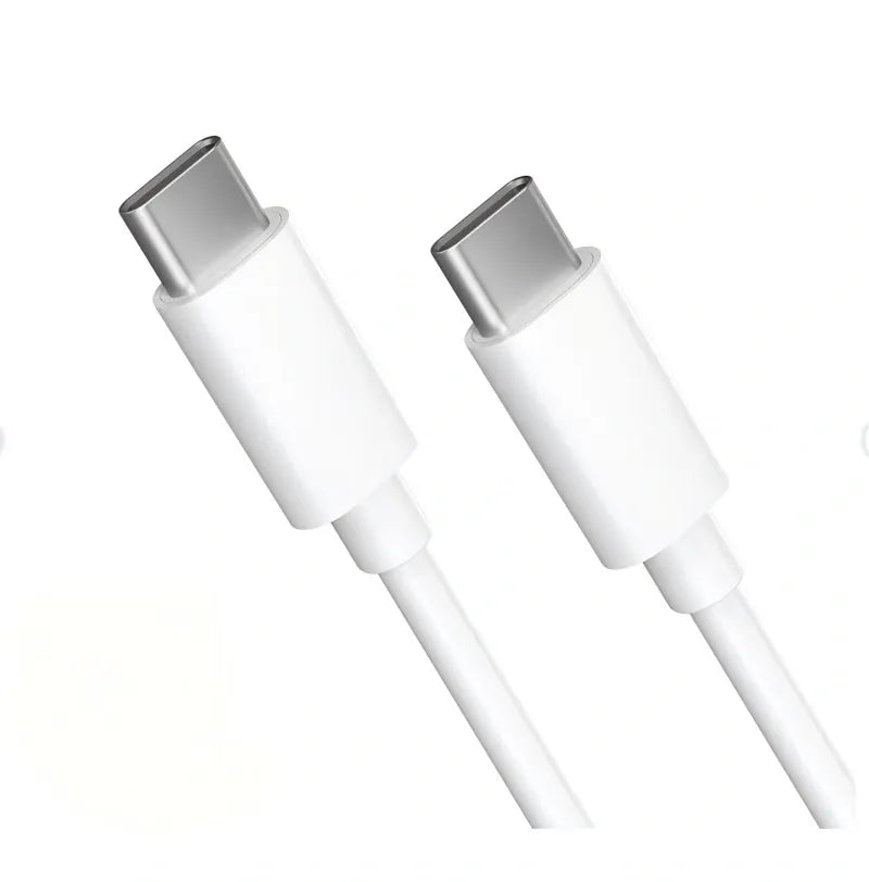 20W USB-C Fast Charger with 1m Cable - White, Compatible with iPhone 15/16/17