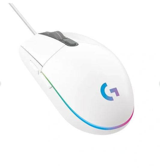 Logitech G203 LIGHTSYNC Wired Gaming Mouse - White