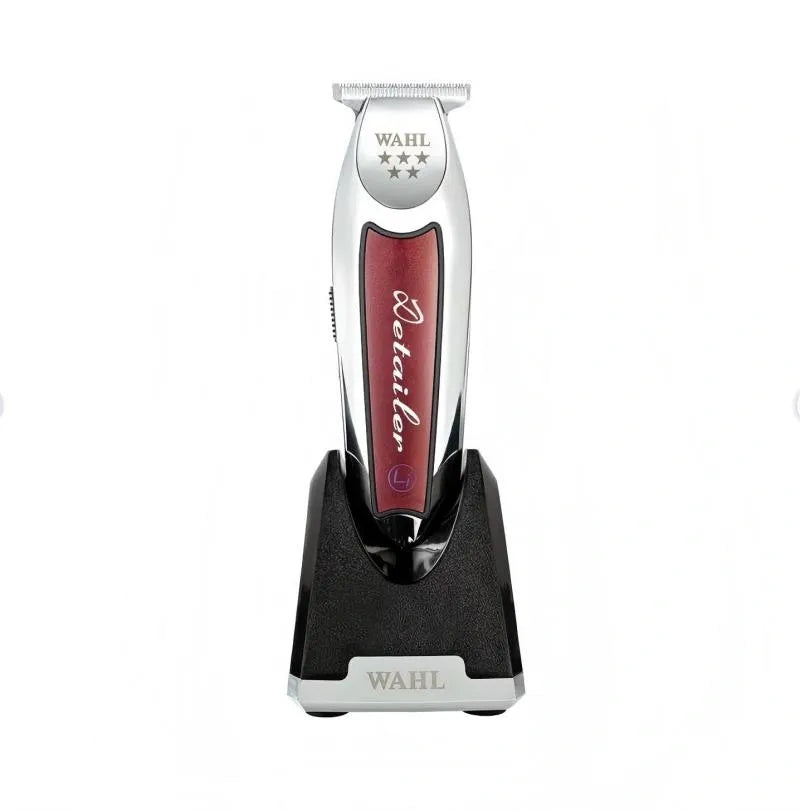 Wahl T-Wide Detailer Professional Cordless Finishing Trimmer 100 Minutes Battery Life Silver