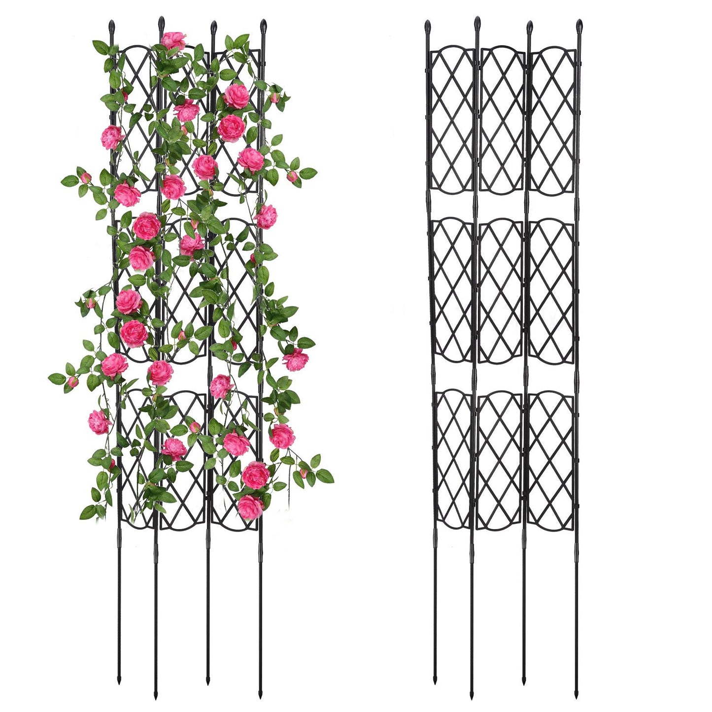 Plant Climbing Support Frame Lattice Frame Gardening Trellis Decorative Garden Trellis