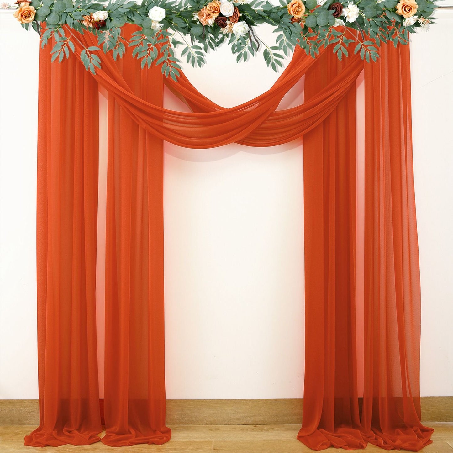 Wedding Arch Chiffon Fabric Drapery Wedding Drapery Arch Decoration Wedding Decor