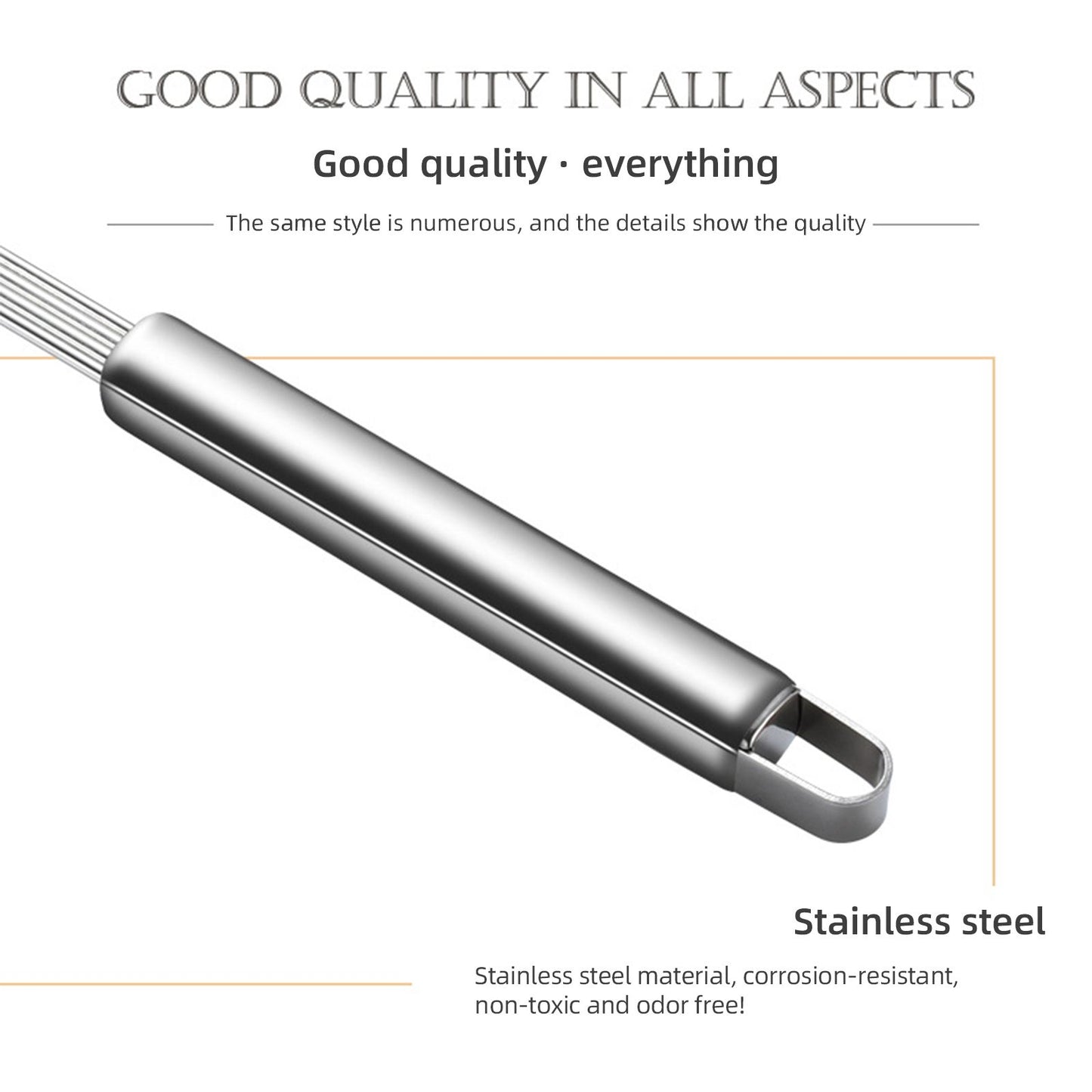 Strainer Spoon Long Stainless Steel Anti Scald Safe Slotted Ladle for Kitchen Cooking Frying Spaghetti