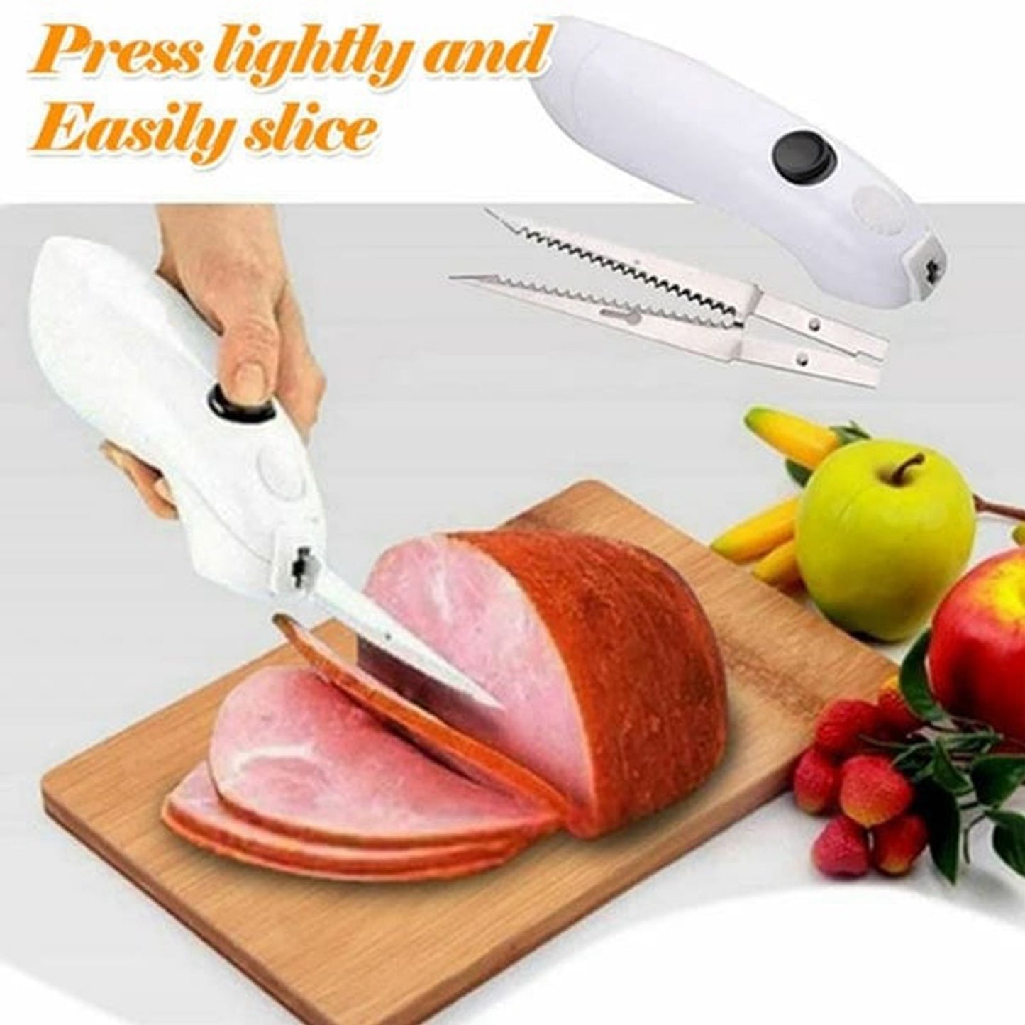 Meat Fruit Vegetable Electric Cordless Knife Kitchen Tool